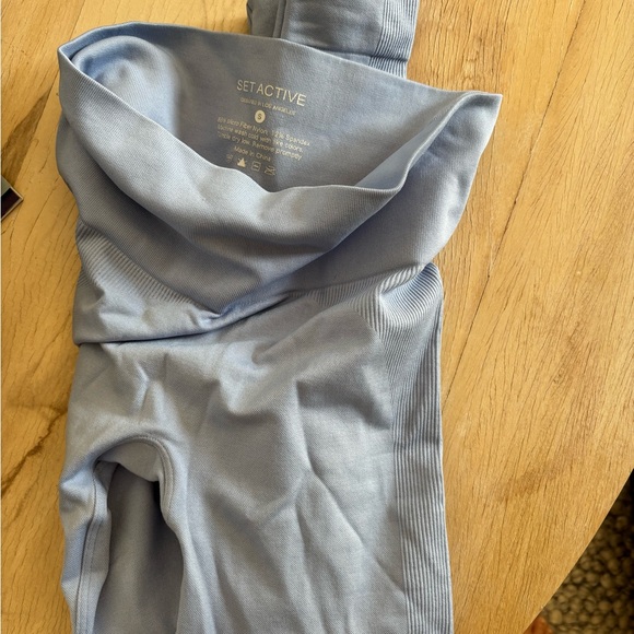 SET Active Sculptflex Blue Lagoon Leggings - Picture 2 of 3